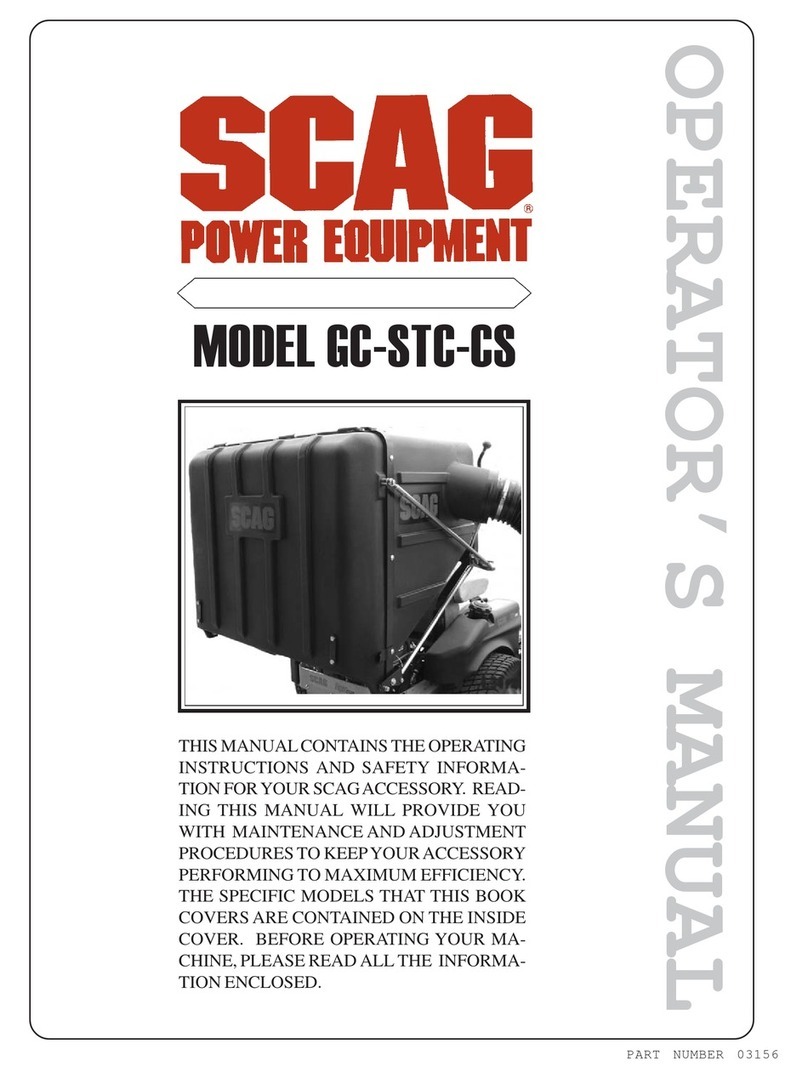 Scag Power Equipment GC-STC-CS User manual