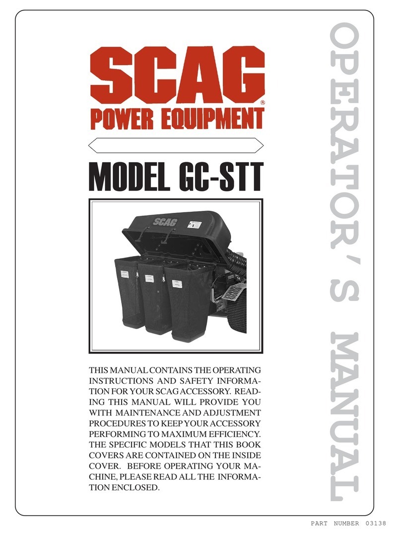 Scag Power Equipment GC-STT User manual