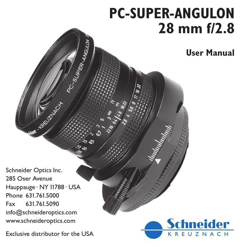 Schneider Kreuznach PC-SUPER-ANGULON 28 mm f/2.8 user manual
