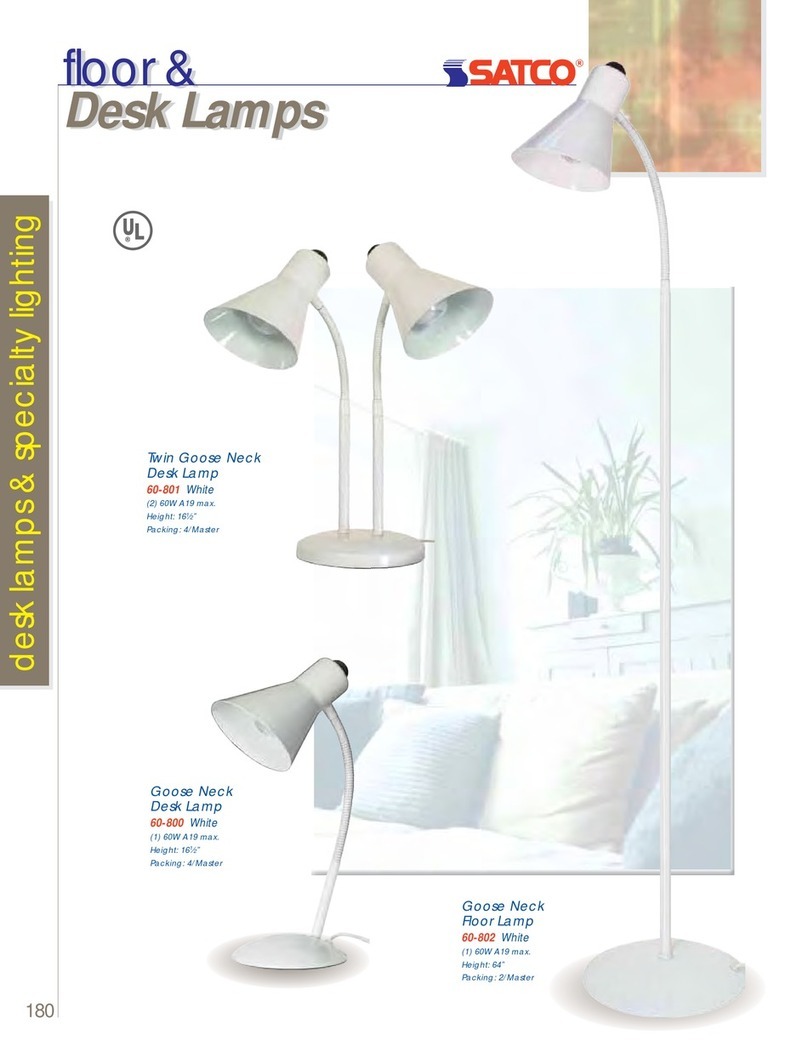Satco Products 60-800 Catalogue