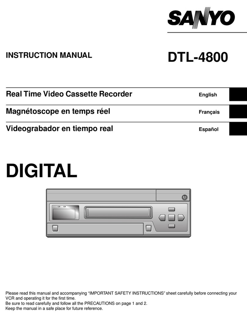 Sanyo DTL-4800 User manual