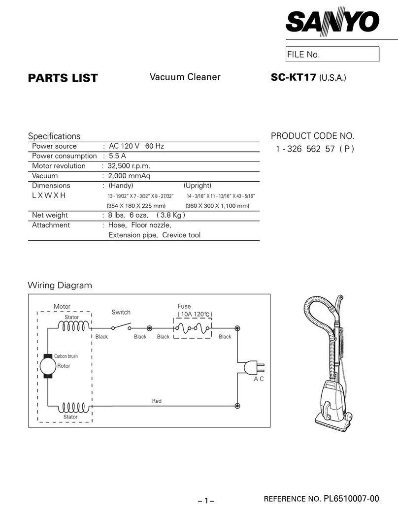 Sanyo SC-KT17 User manual