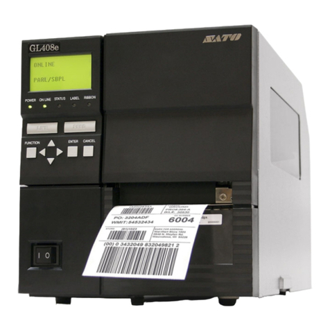 SATO GL408e User manual