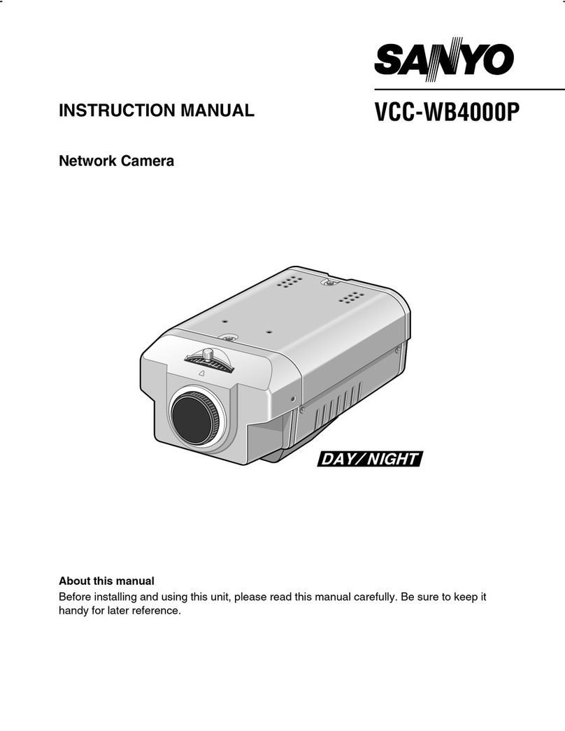 Sanyo VCC-WB4000P instruction manual