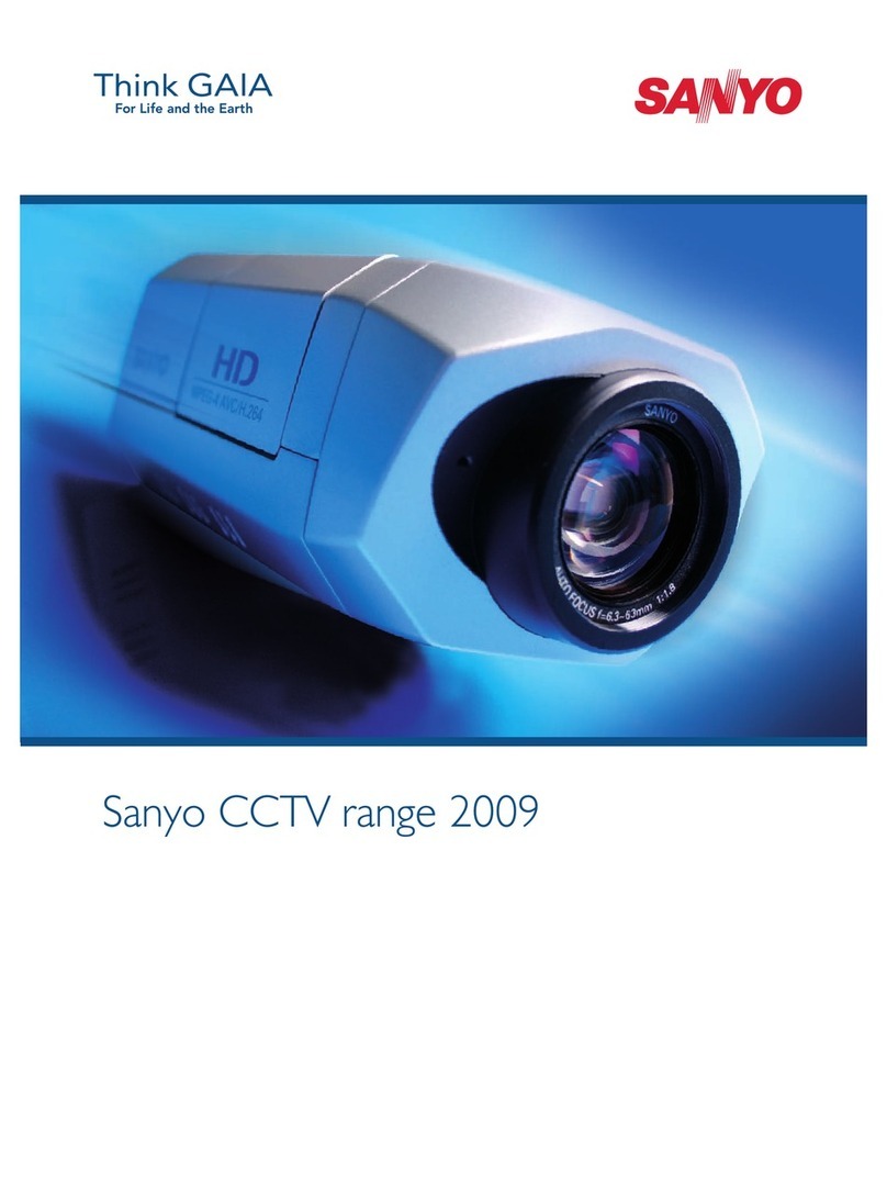 Sanyo VCC-4795P User manual