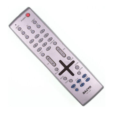 Sanyo RMT-U340 User manual Sanyo RMT-U340 User manual
