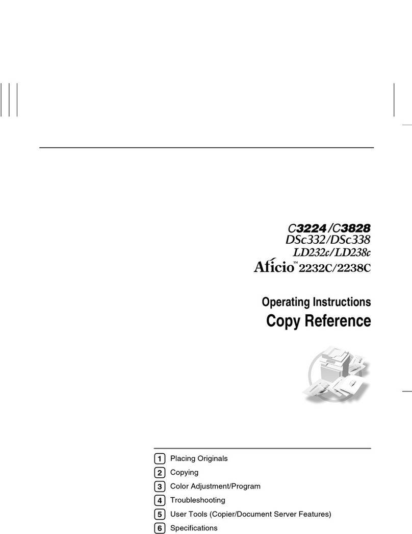 Ricoh C3828 User manual