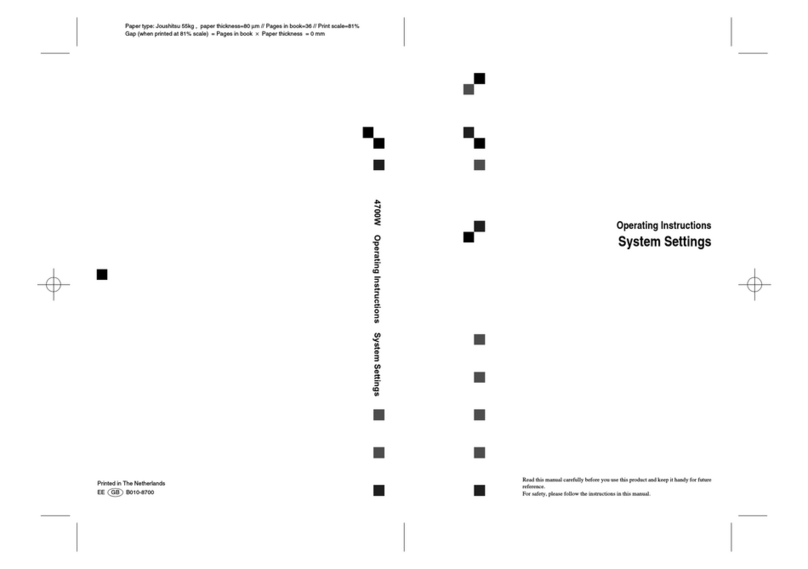 Ricoh 4700WD User instructions
