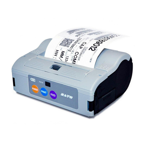 SATO MB400I User manual