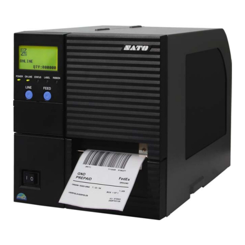 SATO GT 410 User manual