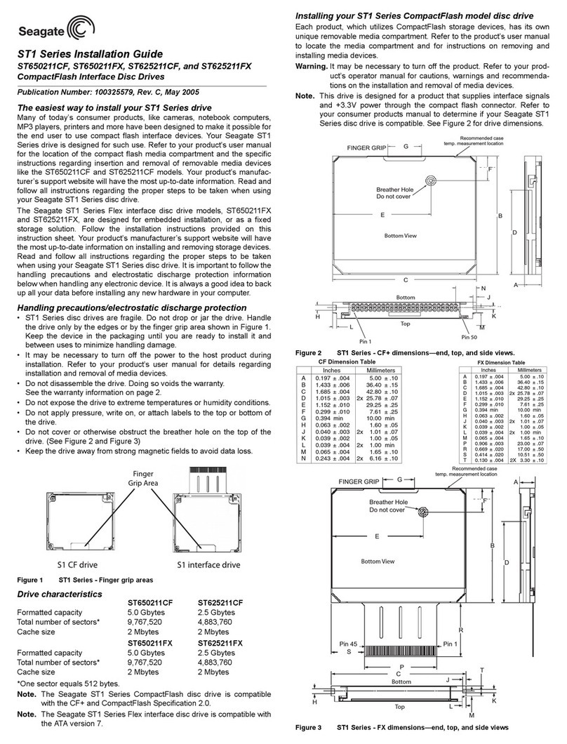 Seagate ST625211CF User manual