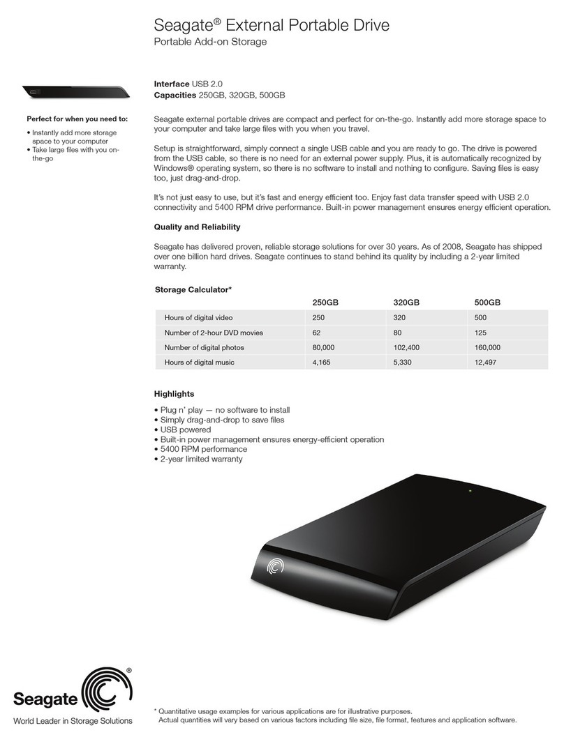 Seagate ST902504EXA101-RK User manual