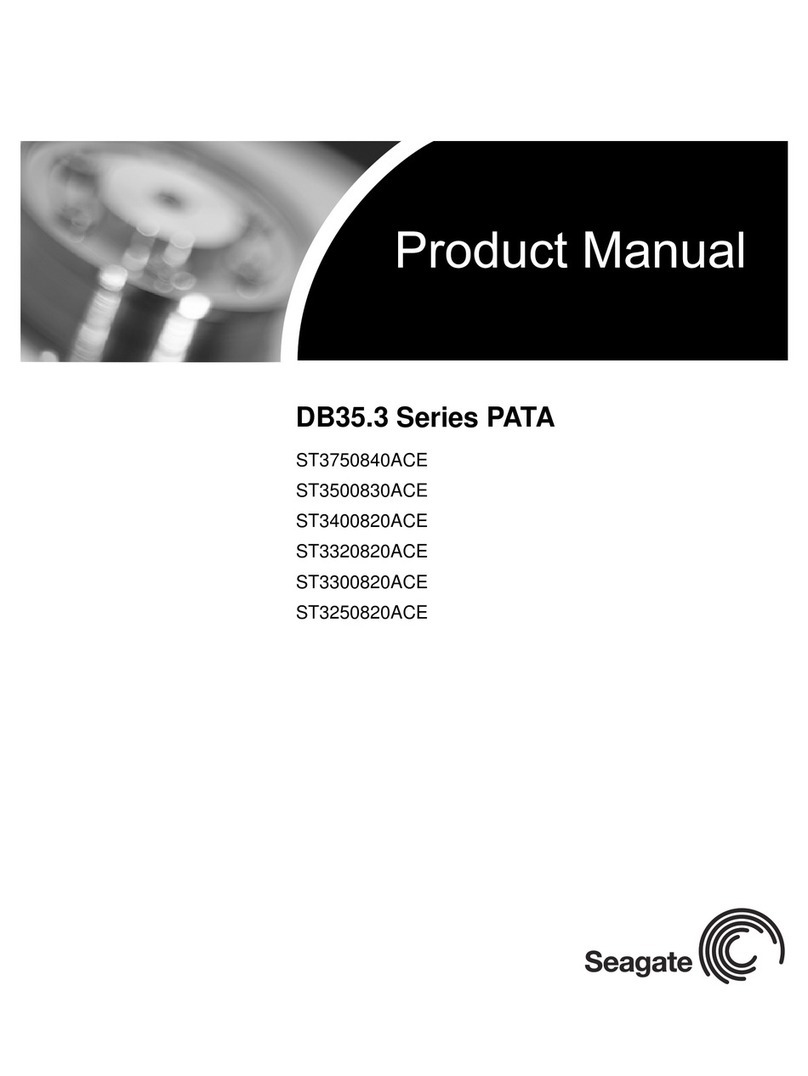 Seagate ST3250820ACE User manual