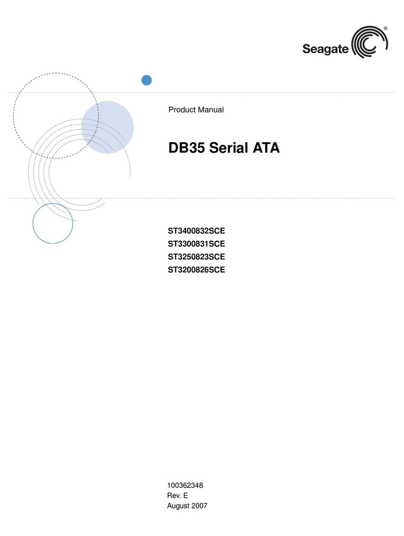 Seagate DB35 Serial ATA ST3200826SCE User manual