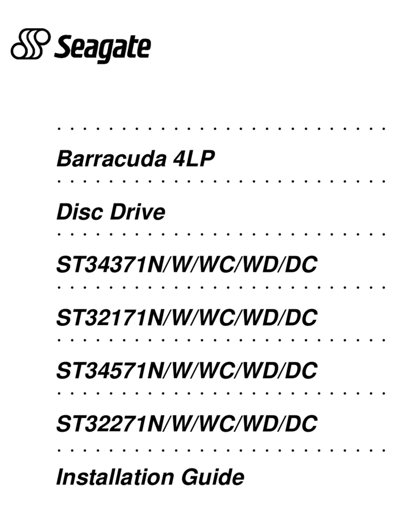 Seagate BARRACUDA 4LP ST32171N/W/WC/WD/DC User manual Seagate BARRACUDA 4LP ST32171N/W/WC/WD/DC User manual