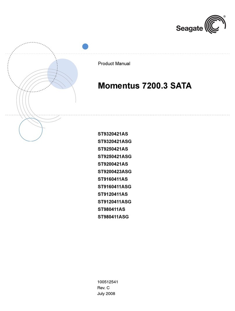 Seagate MOMENTUS 7200.3 SATA ST9120411AS User manual Seagate MOMENTUS 7200.3 SATA ST9120411AS User manual