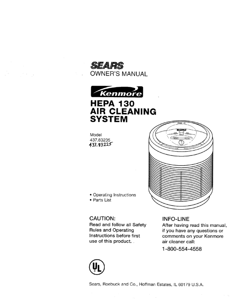 Kenmore 437.83235 User manual