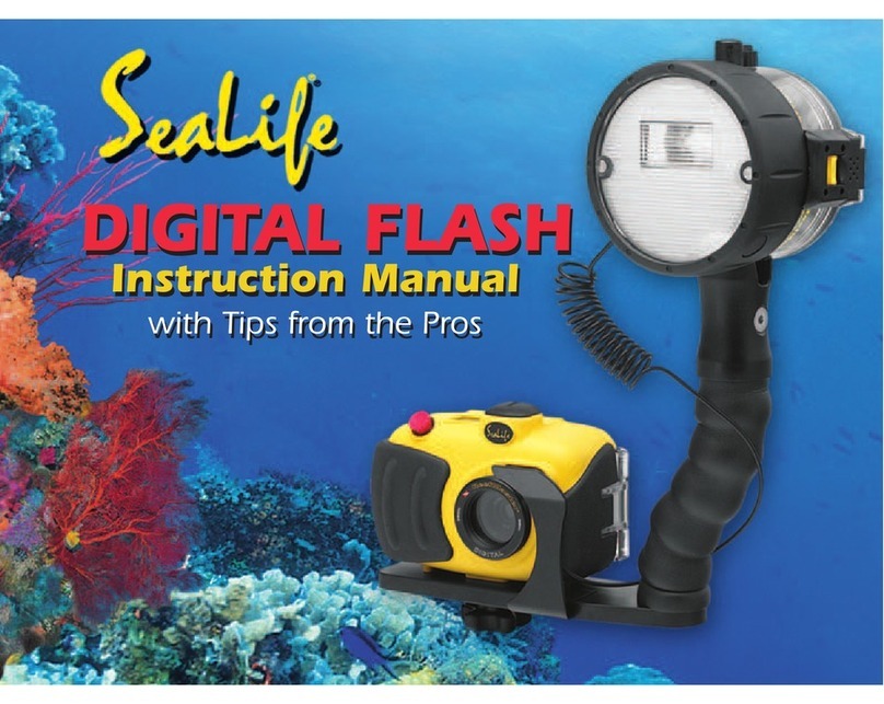Sealife DIGITAL FLASH instruction manual