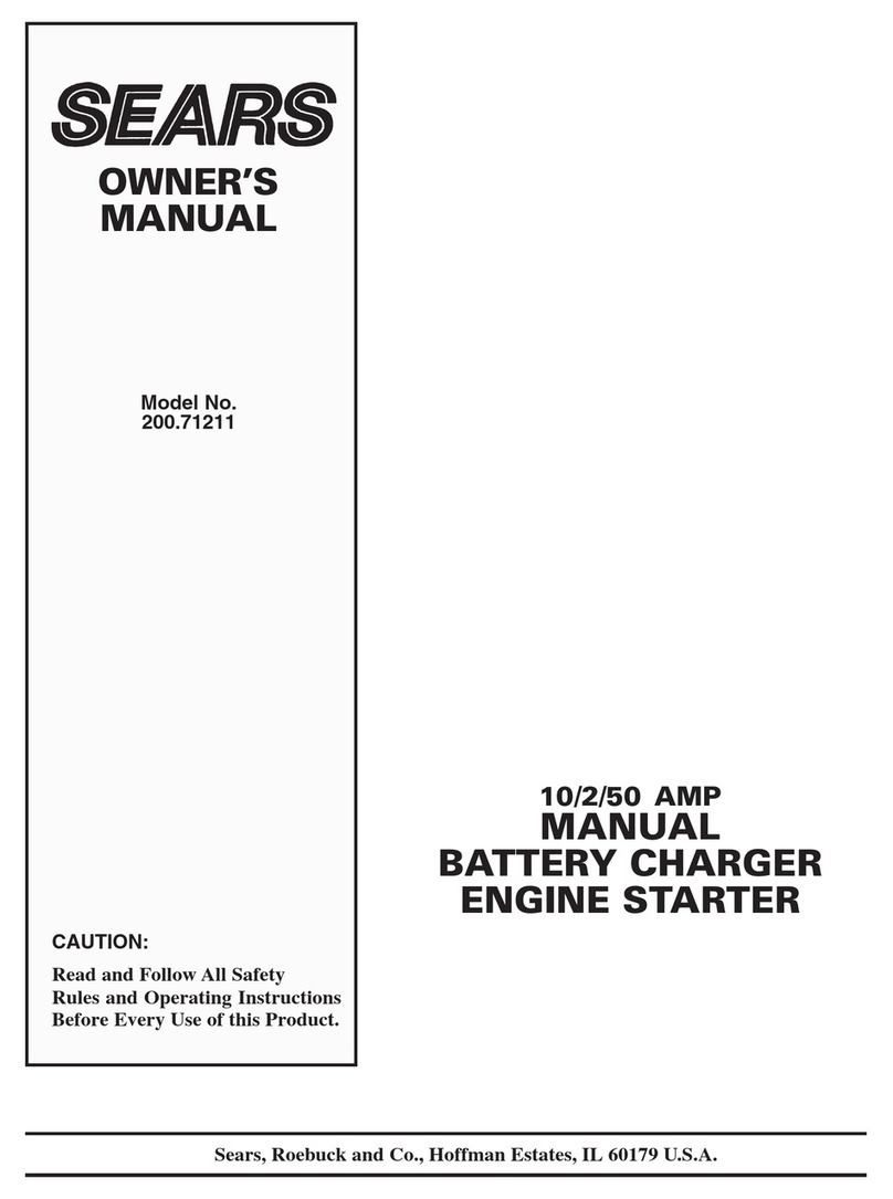 Sears 200.71211 owner's manual