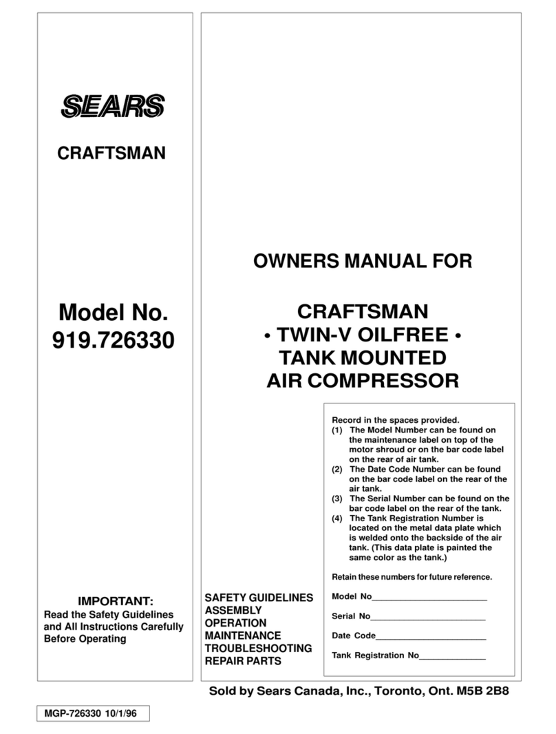 Sears 919.72633 owner's manual