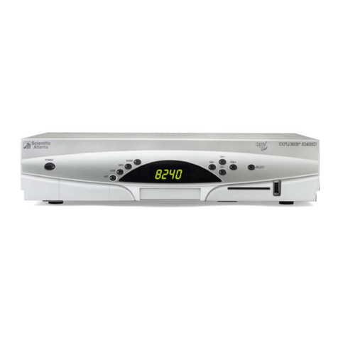Scientific Atlanta Explorer 8240HD Use manual