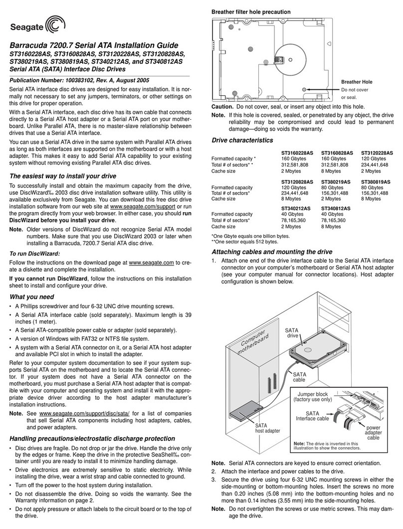 Seagate Barracuda 7200.7 ST3120228AS installation guide