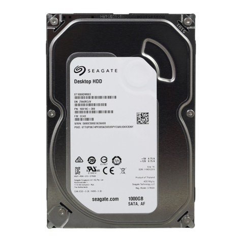 Seagate ST31000524AS User manual