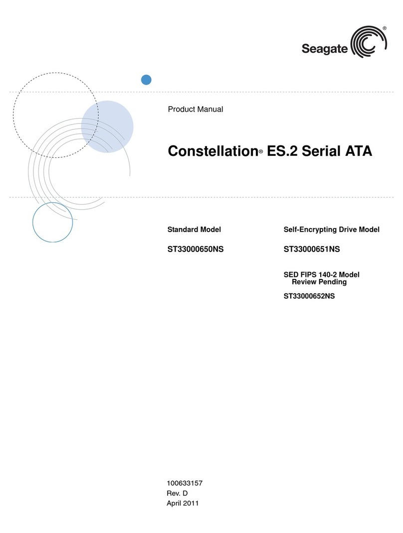 Seagate ST33000650NS product manual Seagate ST33000650NS product manual