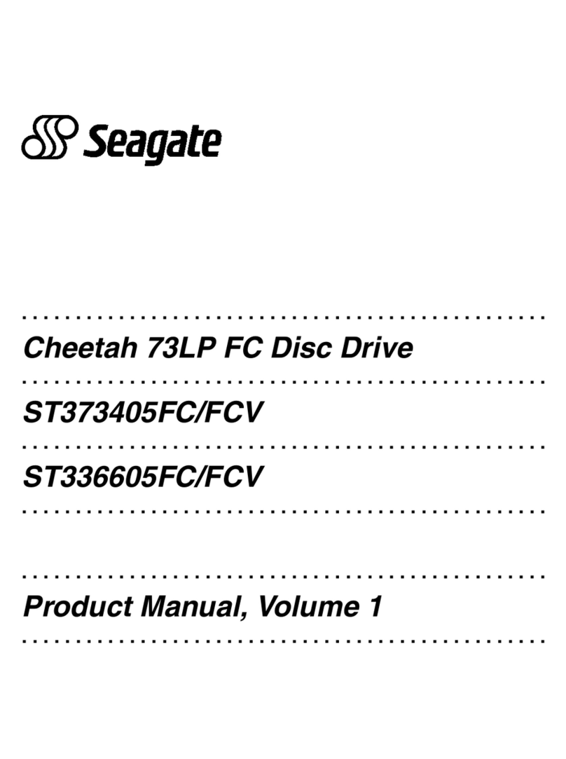 Seagate Cheetah ST336605FC/FCV product manual Seagate Cheetah ST336605FC/FCV product manual