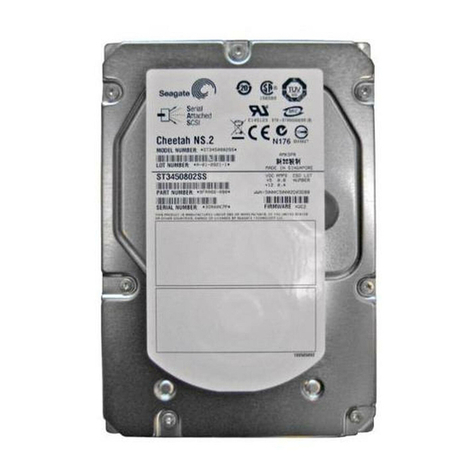 Seagate ST3450802SS User manual