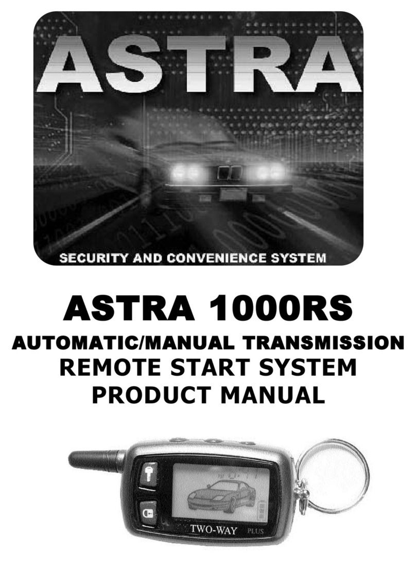 Scytek electronic Astra 1000RS Series product manual