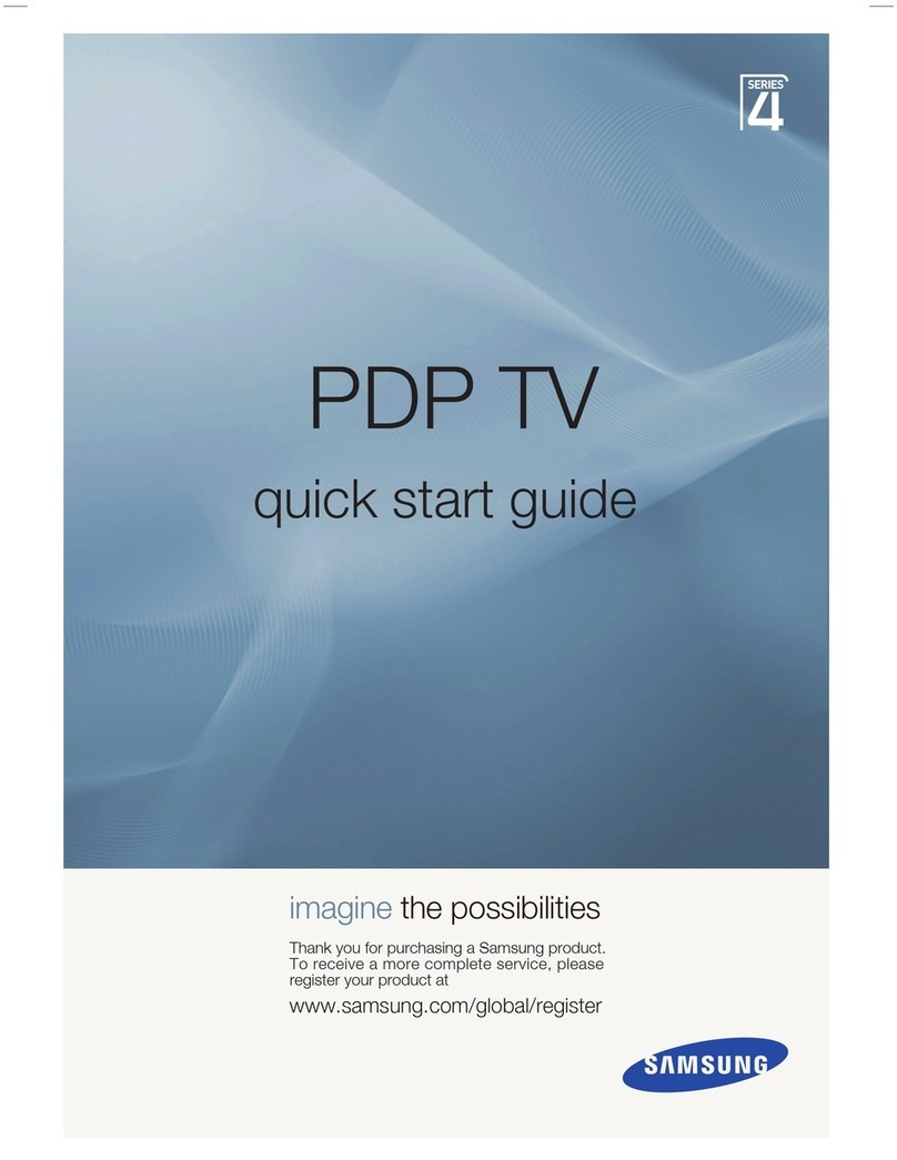 Samsung PS50B450B1W User manual
