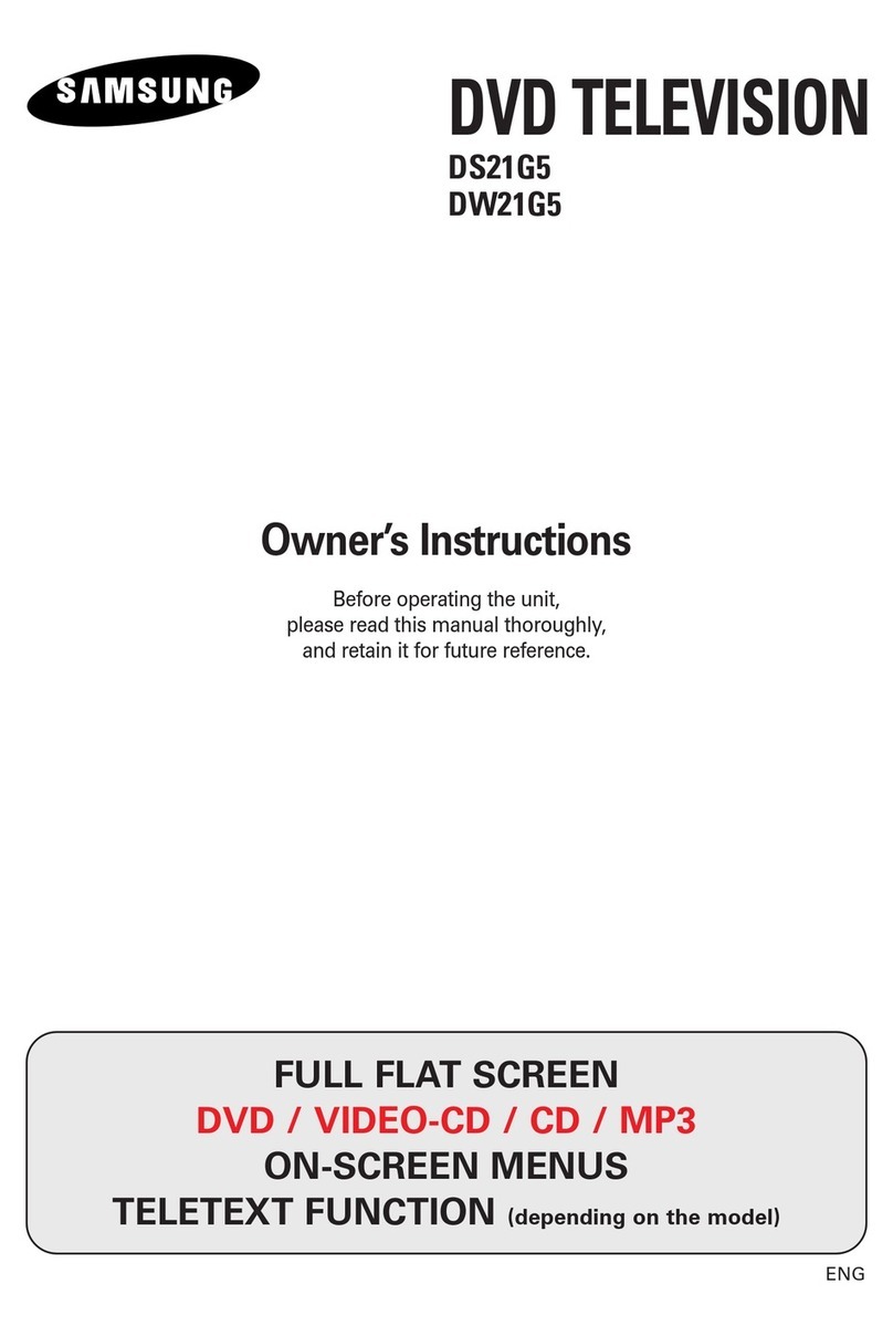 Samsung DW21G5 Owner's instructions