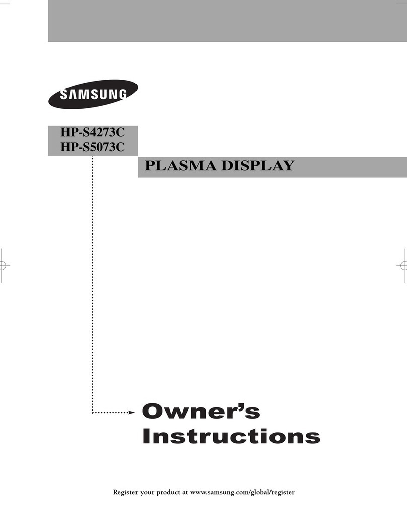 Samsung HP-S4273C User manual