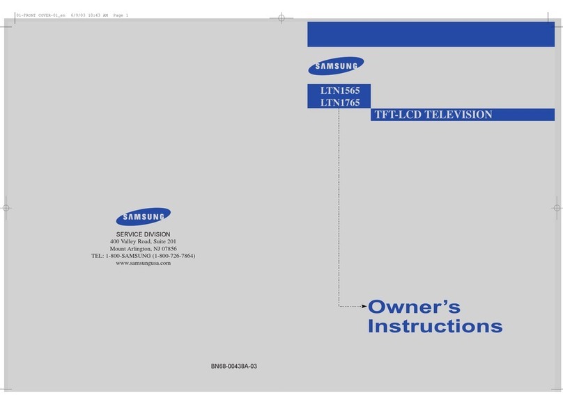 Samsung LTN1765 User manual