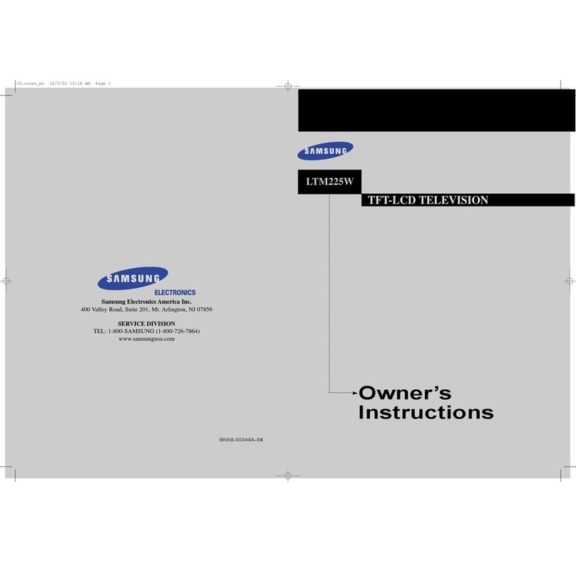 Samsung LTM 225W User manual