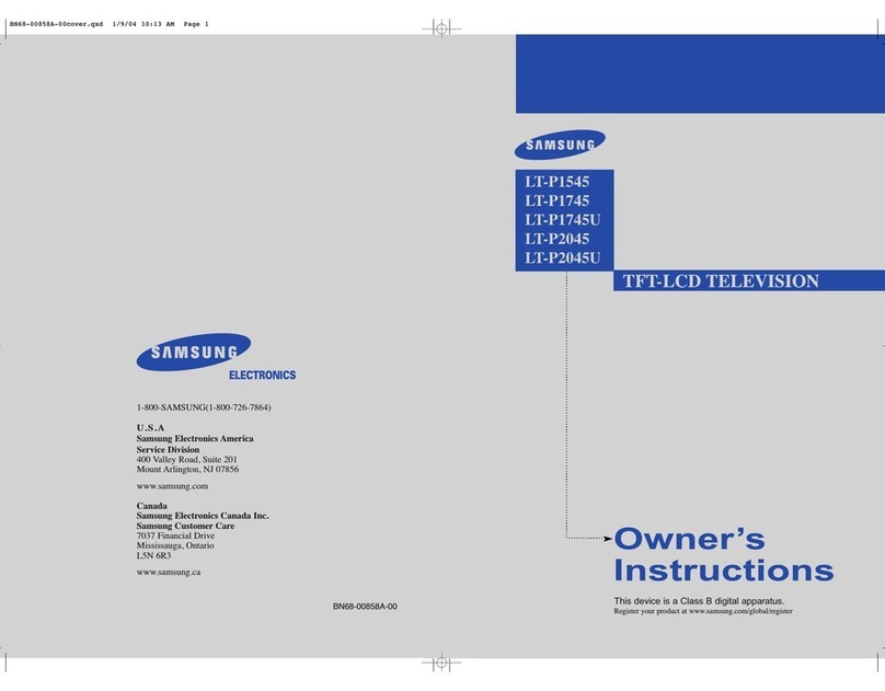 Samsung LT-P1745U User manual