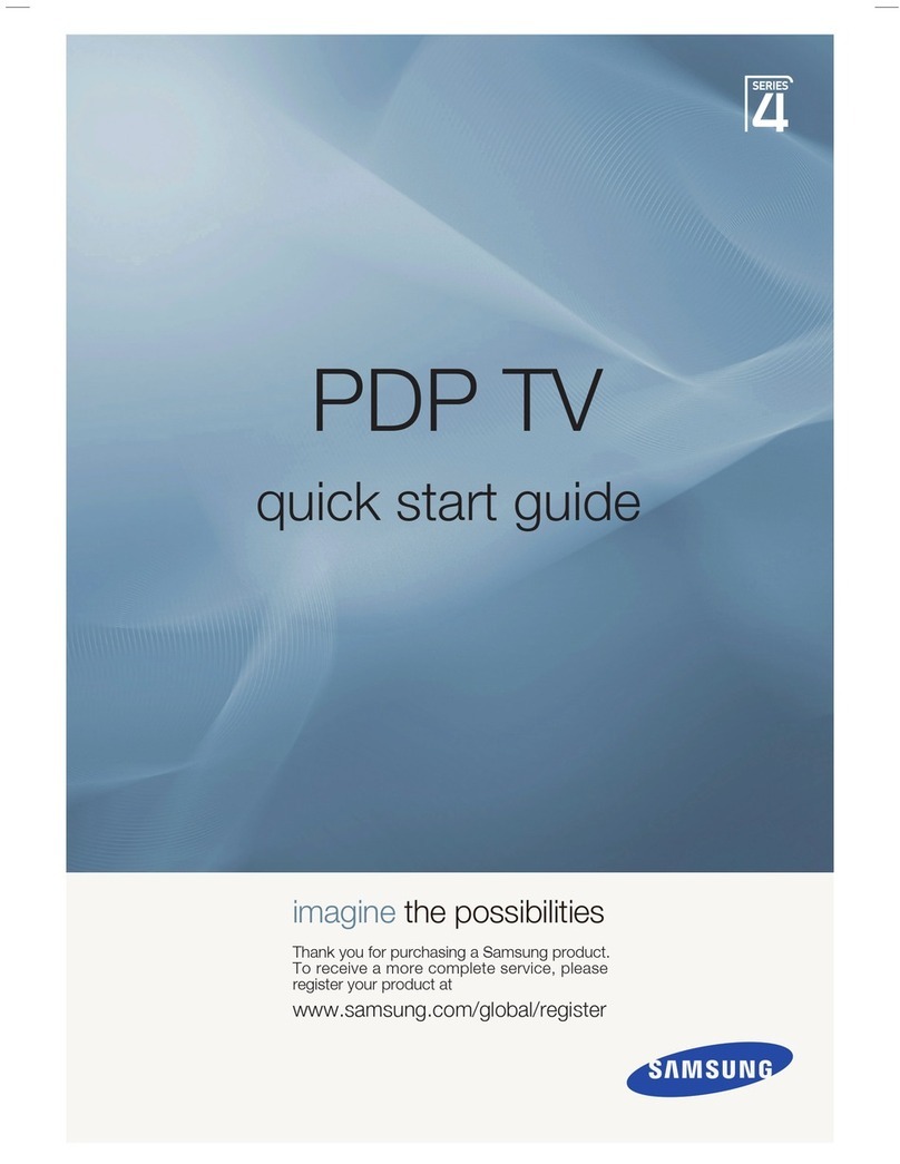 Samsung PDP Display User manual Samsung PDP Display User manual