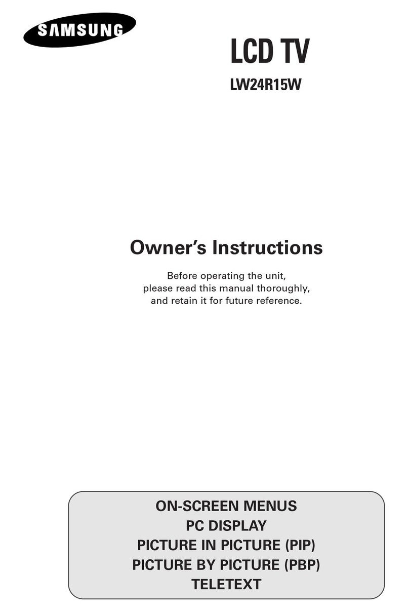 Samsung LW24R15W User manual