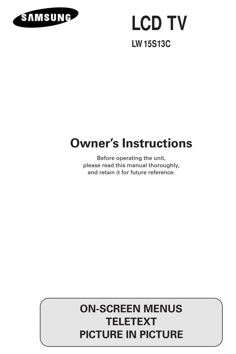 Samsung LW15S13C User manual
