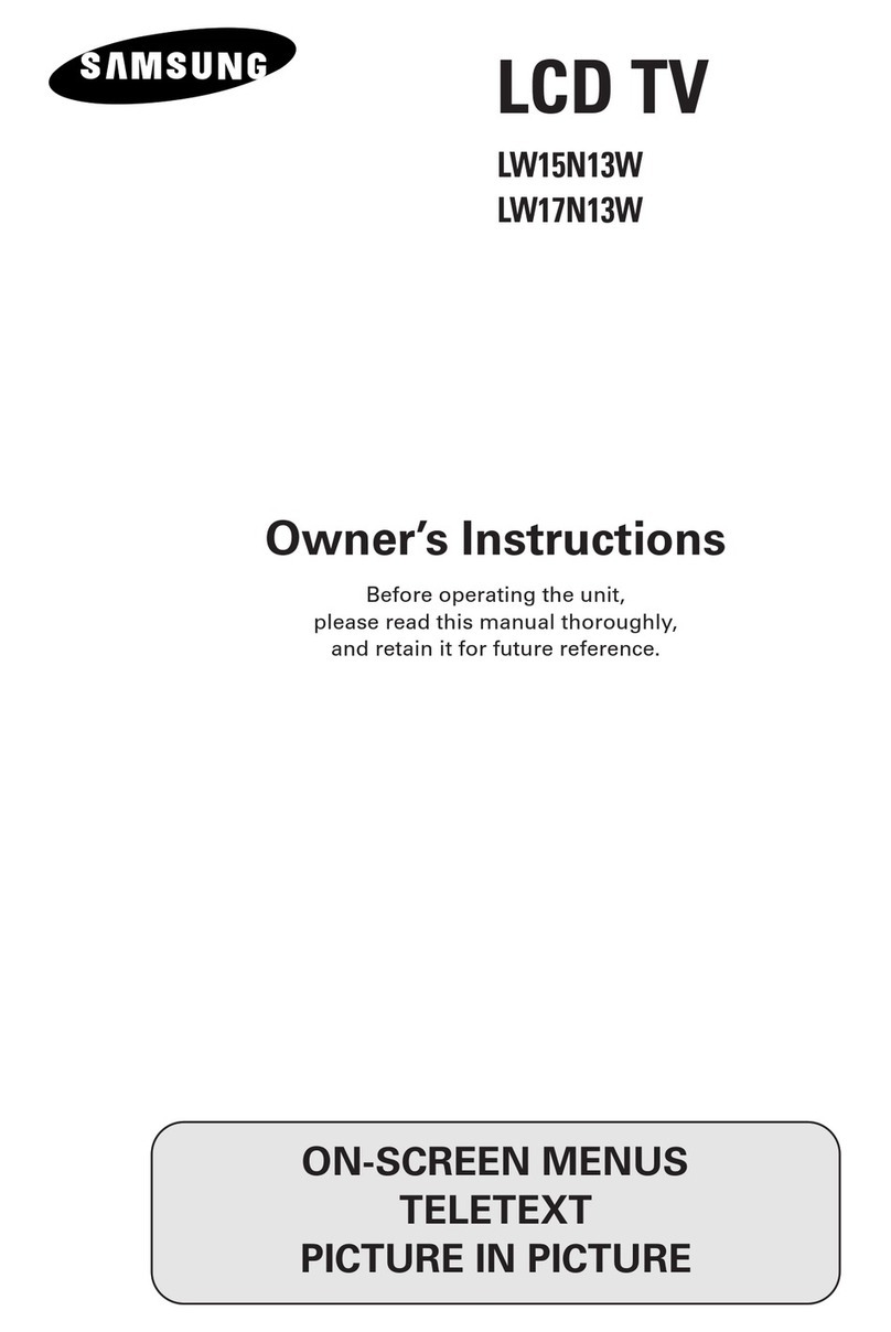 Samsung LW15N13W User manual