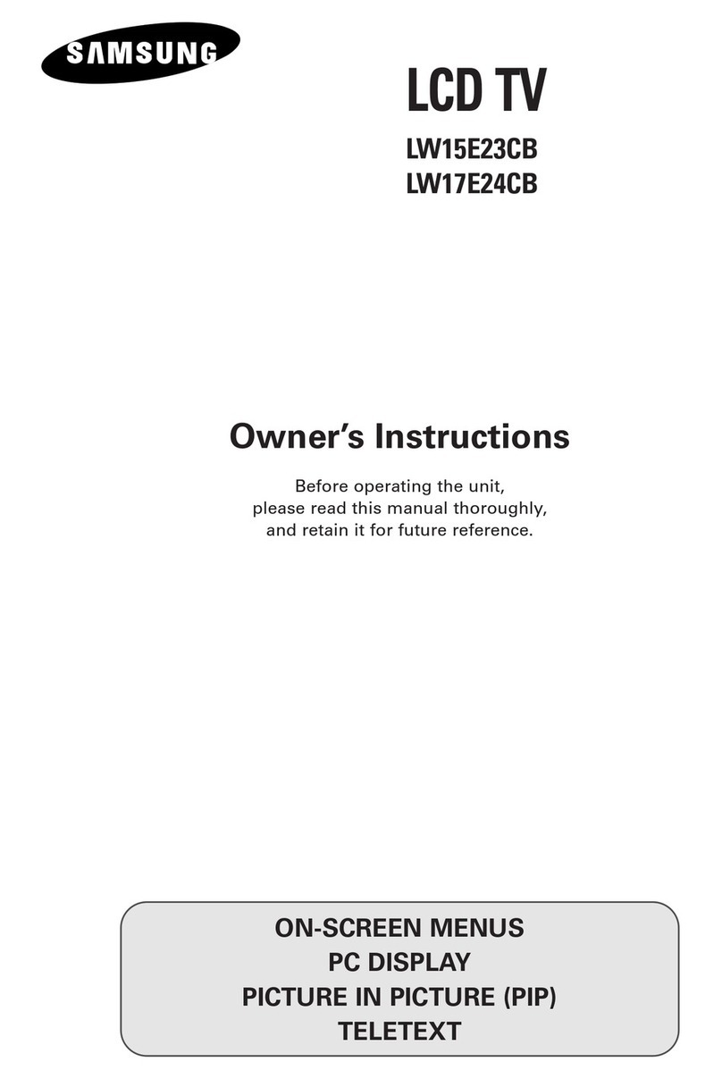 Samsung LW15E23CB User manual