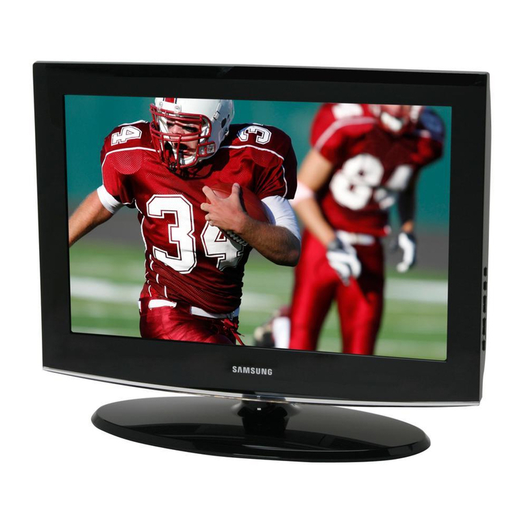 Samsung LN22A450 - 22" LCD TV User manual