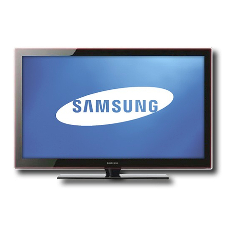 Samsung LN40A630MF Quick setup guide