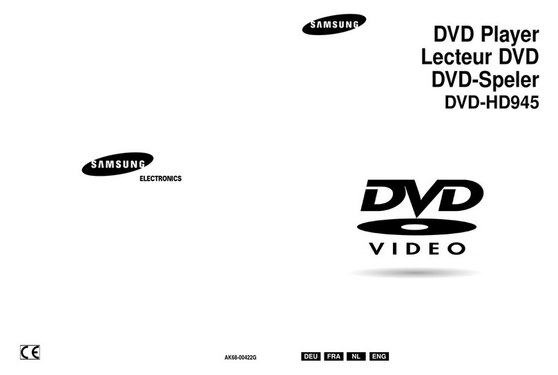 Samsung DVD-HD945/ user manual