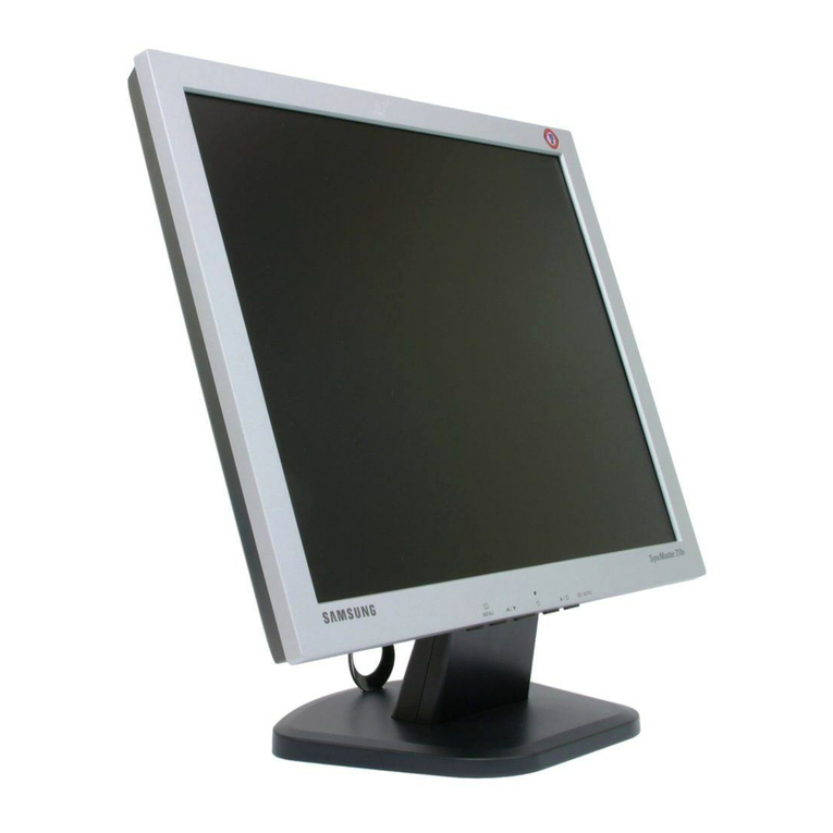 Samsung SyncMaster 710M User manual