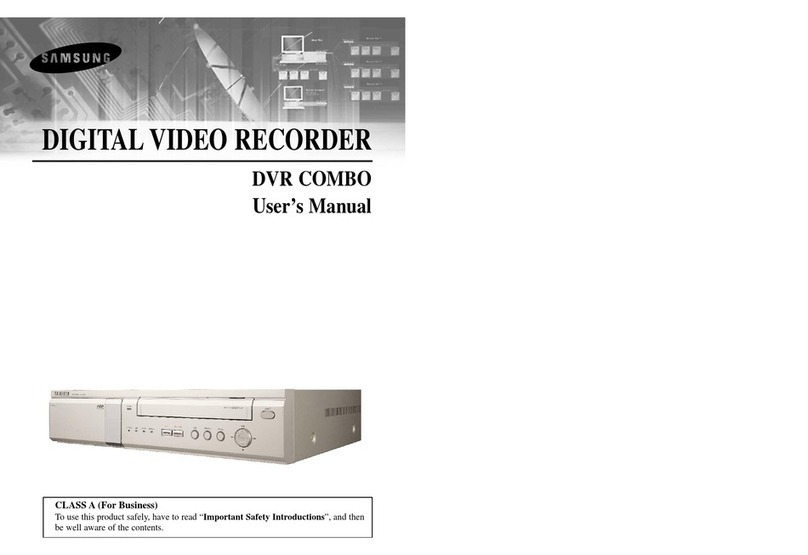 Samsung SCR-3000P User manual