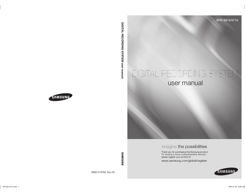 Samsung SHR-9716 user manual