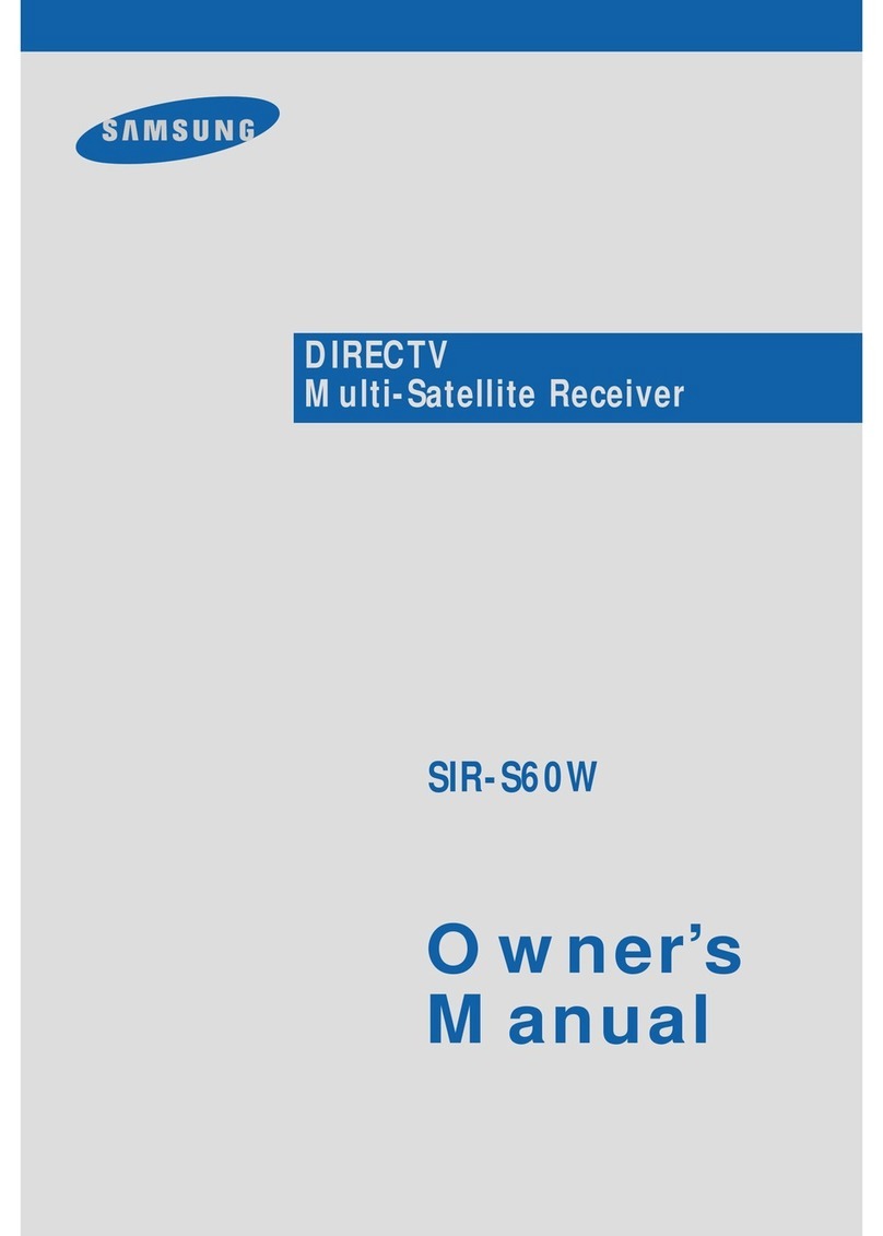 Samsung SIR-S60W owner's manual