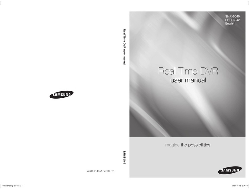 Samsung SHR-6040 User manual